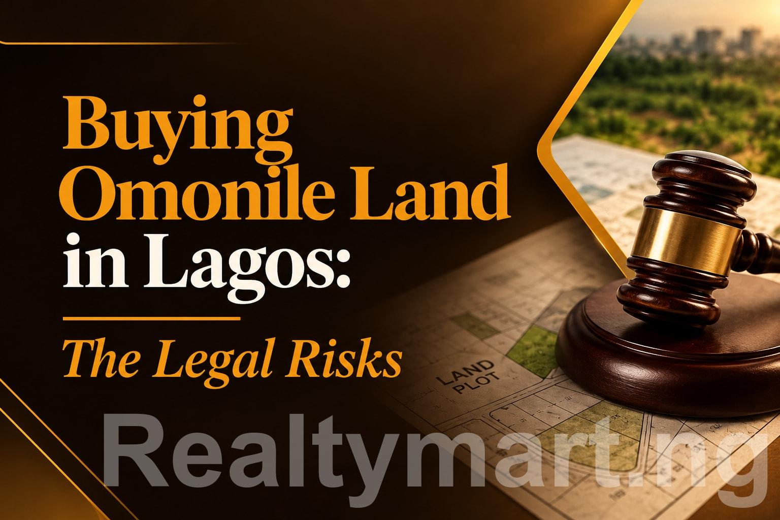 Buying Omonile Land in Lagos: The Legal Risks